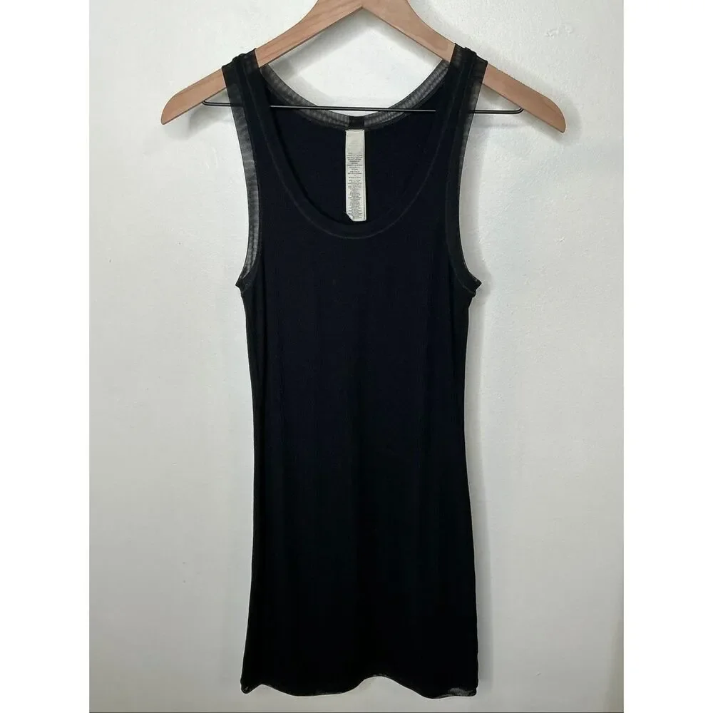 Alo Yoga Ribbed Mesh Secret Dress